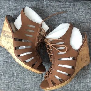 Steve Madden gladiator wedge